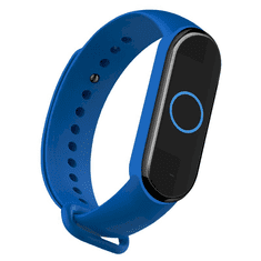 Fusion Wave Xiaomi Mi Band 5 / Mi Band 6 Szilikon szíj - Sötétkék (FUS-BND-MI5-BL)