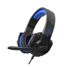 Ventaris H600 Vezetékes Gaming Headset - Fekete/Kék (H-600-B)