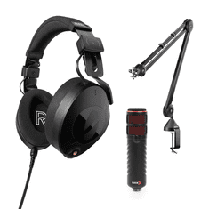XCM-100 Vezetékes Fejhallgató + Mikrofon készlet - Fekete (XCM100-BUNDLE)