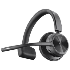 HP Poly Voyager 4310 Microsoft Teams (USB Type-C) Wireless Mono Headset + BT700 USB Type-C Adapter - Fekete (77Y95AA)