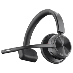 HP Poly Voyager 4310-M Microsoft Teams (USB Type-A) Wireless Mono Headset + Állvány + BT700 - Fekete (77Y93AA)