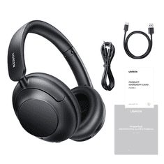 Ugreen HP202 HiTune Wireless Headset - Fekete (25255)