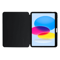 Crong PrimeFolio Apple iPad 10.9 (2022) Flip tok - Fekete (CRG-PRF-IPD109-BLK)
