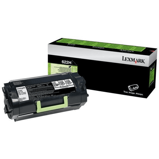 Lexmark 622H festékkazetta 1 dB Eredeti Fekete (62D2H0E)