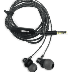 Aiwa ESTM-50BK Vezetékes Headset - Fekete