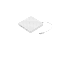 Krux KRX0123 Külső USB DVD olvasó - Fehér (KRX0123)