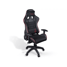 Konix Drakkar KX DK BERSERK GAMING CHAIR Univerzális gamer szék Párnázott ülés Fekete, Vörös (KX-DK-GC-VER)