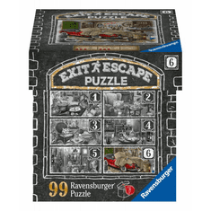 Ravensburger Exit Az udvarház garázsa - 99 darabos puzzle (16882)