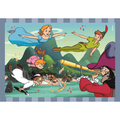 Clementoni Supercolor - Disney klasszikusok 4 az 1-ben puzzle (21523)