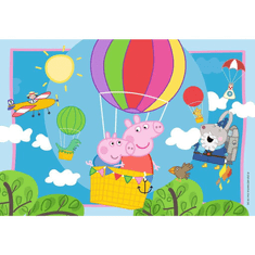 Ravensburger Peppa kalandjai - 2x12 darabos puzzle (5574)