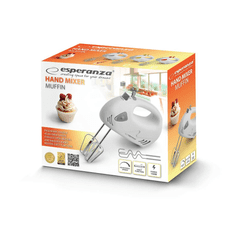 Esperanza Muffin EKM007E Kézi mixer Szürke (EKM007E)