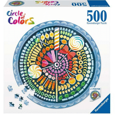 Ravensburger Színes Candy cukorka - 500 darabos puzzle (17350)