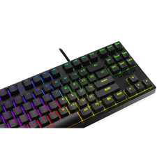 Krux Atax PRO TKL (Blue Switch) USB Gaming Billentyűzet - Angol (US) (KRX0079)