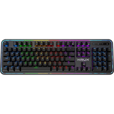 Krux Comet RGB Outemu Blue Mechanikus USB Gaming Billentyűzet US - Fekete (KRX0023)