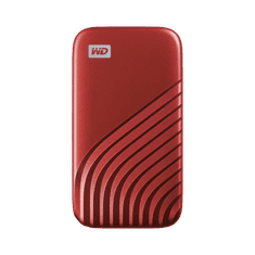 Western Digital 500GB My Passport USB 3.2 Külső SSD - Piros