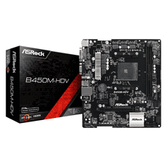 ASRock B450M-HDV Alaplap (90-MXB830-A0UAYZ)