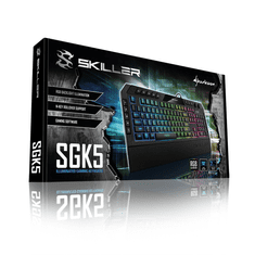 Sharkoon SKILLER SGK5 USB Gaming Mechanikus Billentyűzet IT - Fekete (4044951030606)