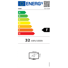 Gaba 32" GLV-3236 HD Ready LED TV (GLV-3236)