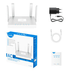 Cudy WR1300E Wireless AC1200 Dual-Band Gigabit Router (WR1300E)