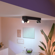 PHILIPS Hue White and colour ambience 5060730P7 Intelligens világítás spot Bluetooth/Zigbee Fekete 40 W (915005928701)