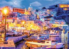 Trefl Procida sziget éjjel, Olaszország puzzle 1000 darab