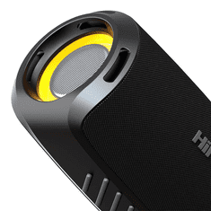 HiFuture Gravity Hordozható bluetooth hangszóró - Fekete (GRAVITY (BLACK))