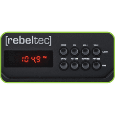 REBELTEC SoundBox 340 Hordozható Bluetooth hangszóró - Fekete (RBLGLO00044)