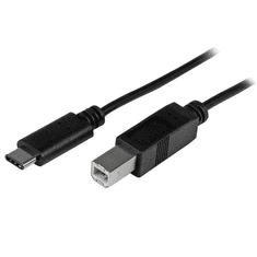 Startech StarTech.com USB2CB2M USB kábel 2 M USB 2.0 USB C USB B Fekete (USB2CB2M)
