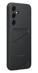 SAMSUNG Hátlapi védőtok kártyazsebbel Samsung Galaxy A35 számára EF-OA356TBEGWW, fekete