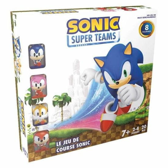 NEW Asmodee Sonic Super Teams társasjáték (FR)