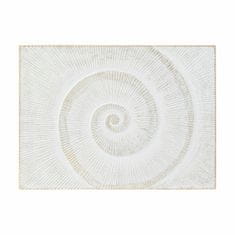 NEW Fali dekoráció DKD Home Decor Fa MDF Spirál (120 x 3,5 x 90 cm)