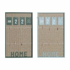 NEW DKD Home Decor Zöld 30 x 3 x 50 cm (2 db)