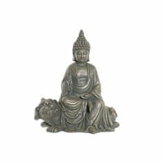 NEW DKD Lakberendezés Dekoratív figura 38 x 25 x 43 cm Fekete arany Buddha Sötétszürke Keleti Kortárs Keleties