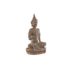 NEW Okrasna Figura DKD Home Decor Siva Buda Resin (27,5 x 20 x 51,5 cm)