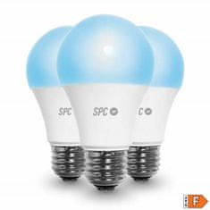 NEW SPC 6113B Aura 1050 Wifi 10 W E27 75 W 2700K - 6500K (3 uds) intelligens izzó