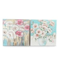 NEW DKD Home Decor 99,5 x 3,5 x 99,5 cm Váza Shabby Chic (2 db)