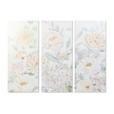 NEW DKD Lakberendezés Flori 55 x 3 x 135 cm Shabby Chic (3 db)