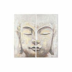 NEW DKD Home Decor Buddha Keleti (120 x 3,7 x 120 cm)