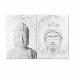 NEW Slika DKD Home Decor 82,5 x 4,5 x 122,5 cm Buda Orientalsko (2 kosov)