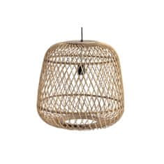 NEW Mennyezeti lámpa DKD Home Decor Világosbarna Rattan (44 x 44 x 41 cm)