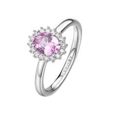 Brosway Elegáns ezüst gyűrű Fancy Vibrant Pink FVP73 (Kerület 50 mm)
