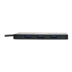 EATON Tripp Lite U360-004-SLIM hálózati csatlakozó USB 3.2 Gen 1 (3.1 Gen 1) Type-A 5000 Mbit/s Fekete (U360-004-SLIM)