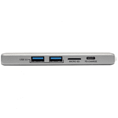 EATON Tripp Lite U442-DOCK10-S dokkoló állomás és port replikátor USB 3.2 Gen 2 (3.1 Gen 2) Type-C Ezüst (U442-DOCK10-S)