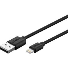 Goobay 71691 2x USB-A Autós töltő - Fekete (5V / 2.4A) (71691)