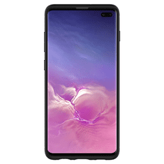 Spigen Rugged Armor Samsung Galaxy S10+ Szilikon Hátlap Tok - Matt fekete (606CS25765)