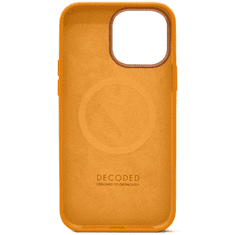 Decoded Apple iPhone 14 Pro Max Hátlapvédő Tok - Sárga (D23IPO14PMBCS9AT)