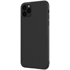 Nillkin Synthetic Fiber Protective Apple iPhone 11 Pro Hátlap Tok - Carbon fekete (6902048184497)