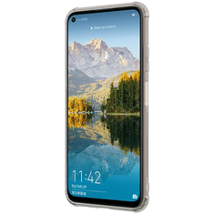 Nillkin Nature Huawei P40 Lite Szilikon Tok - Fekete-átlátszó (2451657)