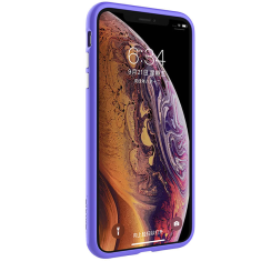 Nillkin Ombre Apple iPhone XS Max Hátlap Tok - Lila (27880)