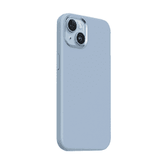 Crong Color Cover Lux Apple iPhone 15 Plus Magsafe Tok - Égszínkék (CRG-COLRLM-IP1567-LBLU)